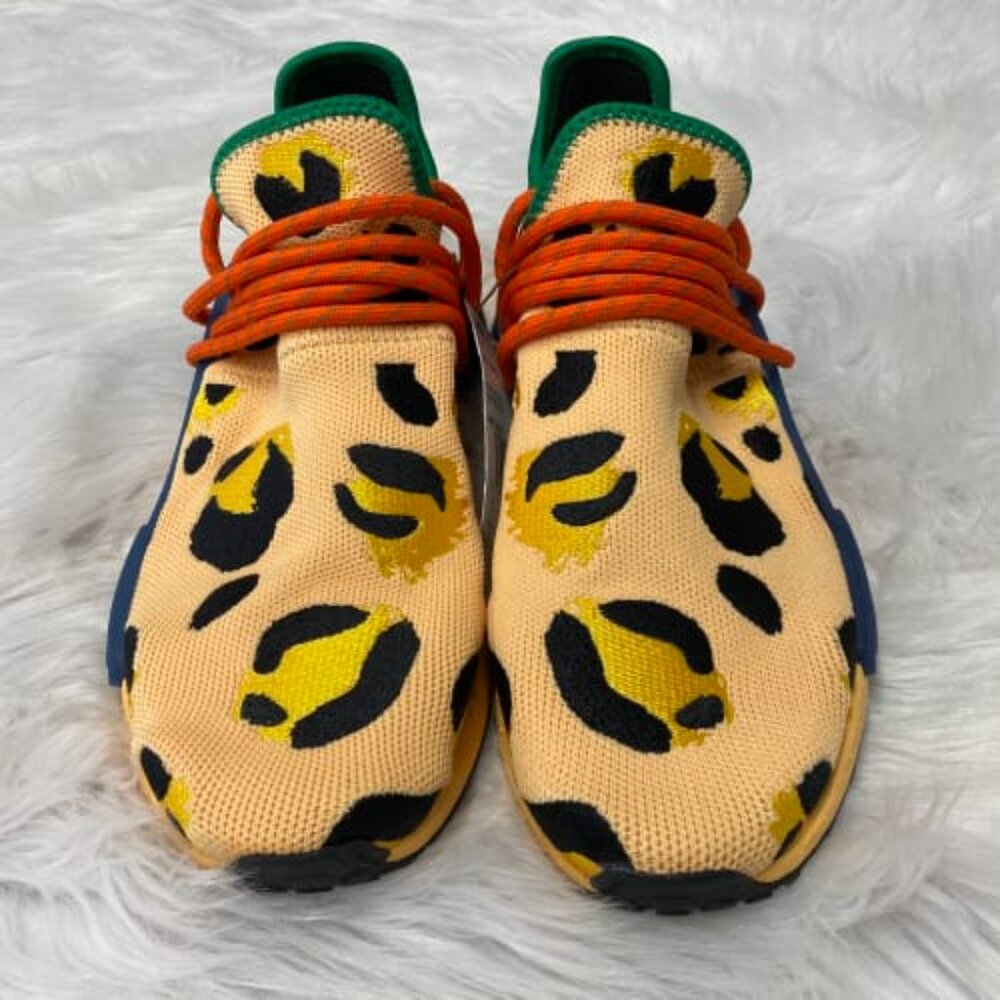 Adidas NMD Hu Mens Running Shoes Orange HP3221 NEW Multi Sz - Picture 2 of 4